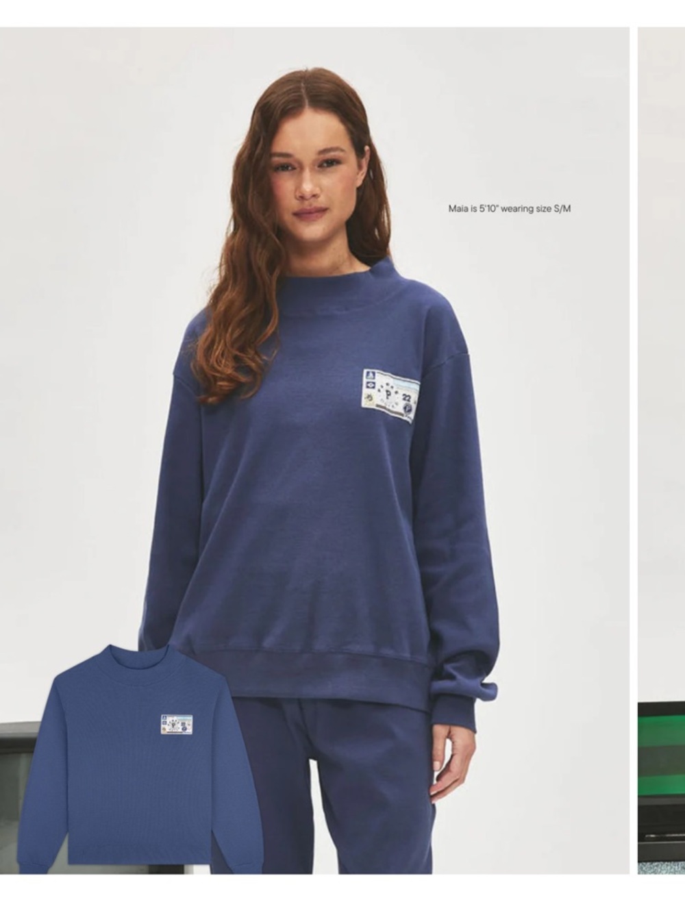 Parke Ribbed Pullover with Nostalgia Patch